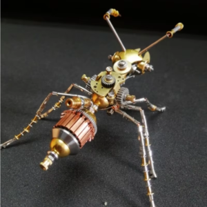 143Pcs DIY Ant Insects Model Kit Metal Jigsaw Toy Assembly Gifts for Children 3D Puzzles Fly for Kids Adult Toys Building Blocks