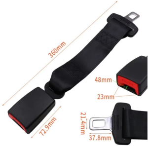 Car Safety Belt 23/36CM Seat Belt Extension Plug Buckle Seatbelt Clip Adjustable Extender Child Universal Lengthening Universal