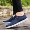 Men Casual Shoes Summer Canvas Shoes Men Breathable Casual Canvas Men Shoes Walking Men Shoes Chaussure Homme Factory Sales