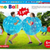 Inflatable Bubble Balls for Kids, Giant Human Hamster Knocker Ball Body Zorb Game for Child Outdoor Team Gaming Play (2Pcs 36Inch)