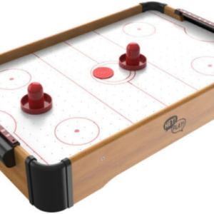 Air Hockey Table Mini Arcade Game - 22-Inch Tabletop Board Game for Girls and Boys, Battery-Operated, and Includes Puck and Paddles by Hey Play