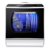 16.8" 50 Dba Portable Countertop Dishwasher with 5L Built-In Water Tank